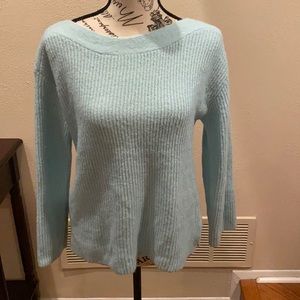 Leith pale green very soft light weight sweater